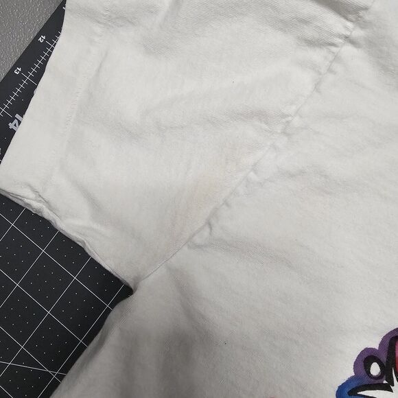 Vintage World View Tshirt XXL Peace Love Harmony Coexist 90s Single Stitch Retro - Picture 11 of 13